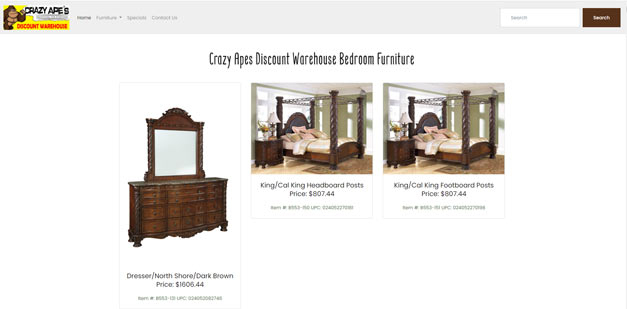 crazyapesonline.com - Crazy Apes Discount Warehouse 